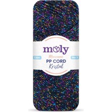 Angel Çanta Aksesuar Moly Yarn 200 gr Simli Polyester Makrome NO:1272