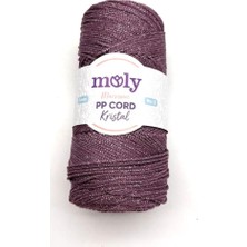 Angel Çanta Aksesuar Moly Yarn 200 gr Simli Polyester Makrome NO:077