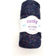Angel Çanta Aksesuar Moly Yarn 200 gr Simli Polyester Makrome NO:1262