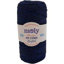 Angel Çanta Aksesuar Moly Yarn 200 gr Simli Polyester Makrome NO:260