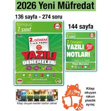 Tonguç Akademi 7. Sınıf 2026 2. Dönem Yazılı Denemeleri ve Notları