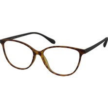 Asre - Leopar Desenli Kadın Mavi Işık Filtreli Ekran Gözlüğü - Cat Eye Dayanıklı Çerçeve