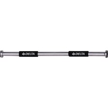 Delta Krom Kapı Barfiksi Barı 100 kg Taşıma Kapasitesi ile Ayarlanabilir Mekik Çekme Aleti