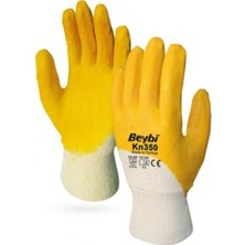 Beybi KN350 Pamuk Nitril Iş Eldiveni No:10 12'li Paket