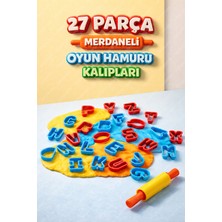 Heroes Dough 27 Parça Merdaneli Oyun Hamuru Kalıpları