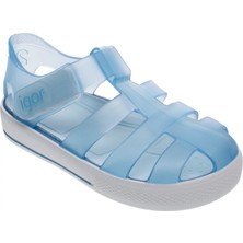 Mavi Igor 10171 Star Kız Çocuk Sandalet PVC Tabanlı Konforlu ve Şık Tasarım