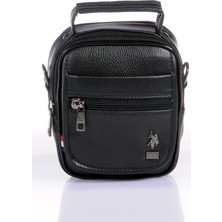 U.S. Polo Assn. Erkek Postacı Çantası Siyah 8415