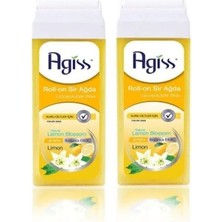 Agiss Roll On Limon Kartuş Sir Ağda 2 Kuru Ciltler İçin Doğal Reçine Bazlı Etkili Uygulama