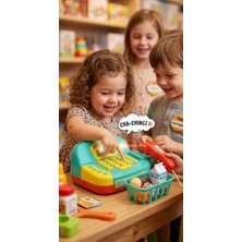 Vardem 29 Parça Işıklı ve Sesli Market Yazarkasa Oyuncak Seti