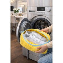 Pratikus Yıkama Torbası – Ayakkabı Için Yırtılmaz Çamaşır Makinesi Filesi, Düğümsüz, Yıkanabilir, Kolay Saklama