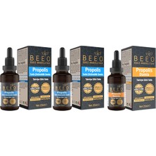 BEE'O 60 ml Suda Çözünür Propolis Damla Helal Sertifikalı Doğal İçeriklerle Üretilmiştir