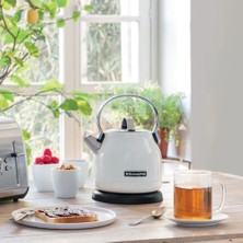 Kitchenaid Classic 1,25 lt Su Isıtıcısı 5KEK1222 Beyaz Plastik Malzeme ile Şık Tasarım