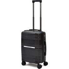 U.s. Polo Assn. Polipropilen Kırılmaz Kabin Boy Valiz – Darbelere Dayanıklı, Sessiz Tekerlekli PLVLZ260424344C