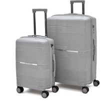 U.s. Polo Assn. Polipropilen Kırılmaz 2’li Valiz Seti – Kabin + Büyük Boy, 360° Sessiz 8 Tekerlekli PLVLZ260424344