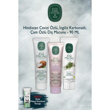 Eyüp Sabri Tuncer Hindistan Cevizi, Karbonat, Çam Özlü X3 90 ml Diş Macunu, Rosie