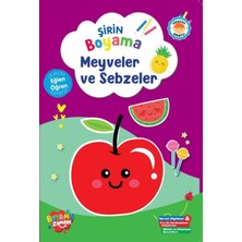 Bilfold Şirin Boyama – Meyveler ve Sebzeler