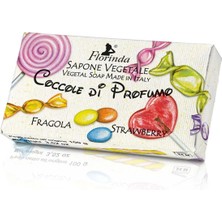 Florinda Baby Coccole di Profumo Fragola Strawberry Vegetal Soap Bar 100 gr