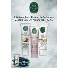 3'lü Eyüp Sabri Tuncer Hindistan Cevizi, Karbonat, Zencefil 90 ml Diş Macunu, Rosie