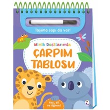 Bilfold Minik Dostlarımla Çarpım Tablosu – Yaz, Sil ve Öğren