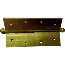 Can Menteşe Alüminyum Geniş Okka Kapı Menteşesi 4 mm 12 cm Sarı Sağ