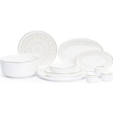 Maxx Doria Solo Pua 12 Kişilik 58 Parça Yemek Takımı PA2105