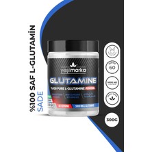 Yeşilmarka Vegan Glutamine %100 Saf L-Glutamin Tozu 300 gr Sporcu Besini