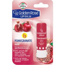 Golden Rose Lip Balm No: 08 Pomegranate Dudak Nemlendiricisi SPF 15 Yumuşak ve Pürüzsüz Dudaklar İçin