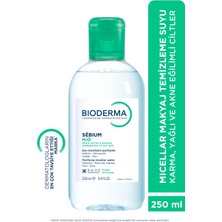 Bioderma Sebium H2O Makyaj Temizleme Su - Karma ve Yağlı Ciltler İçin 250 ml
