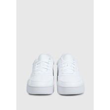 adidas Kadın Hoops 3.0 Bold Beyaz Sneaker Nefes Alabilir Yapı ile Koşu ve Yürüyüş İçin İdeal