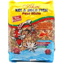 AHM Koi ve Japon Balığı Karışık Yem 1 Kg Yüksek Proteinli Stick Formda Beslenme Kalitesi