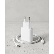 VeraGlobe Buğz iPhone 14 13 12 11 Xr Xs Max 20W Lightning Şarj Adaptörü Kablo Dahil