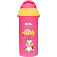 Wee Baby 300 ml Pipetli Bardak Pembe Renk,Bebekler İçin Ergonomik ve Kolay Temizlenebilir
