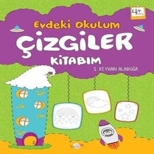 Bilfold Evdeki Okulum Çizgiler Kitabım 4+Yaş