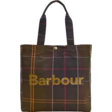 Barbour Telfield Tartan Tote Kol Çantası TN11 Classic Tartan