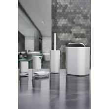 Özbience Şık ve Modern Gri Banyo Seti, Fonksiyonel ve Kullanışlı Tasarım