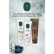 Eyüp Sabri Tuncer 3 Adet 90 ml Zencefil, Himalaya, Kakao Diş Macunu ve Rosie