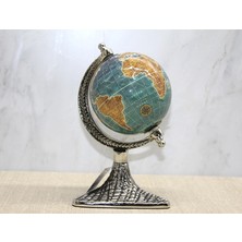 VeraGlobe Buğz Dekoratif Masaüstü Dünya Küre - Model 9