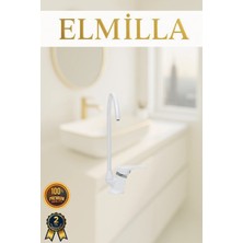 ELMİLLA Beyaz Küçük Arıtma Musluğu Bataryası Pirinç Gövde Arıtma Musluğu Bataryası