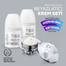 Ecc Health Koltuk Altı, Bacak Yanı, Genital Bölge Için 3'lü Beyazlatıcı Bakım Seti | Özel Formül
