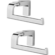 Özbience Yüksek Kaliteli Kapaksız Tuvalet Kağıtlık, Şık ve Dayanıklı, Ikili Paket