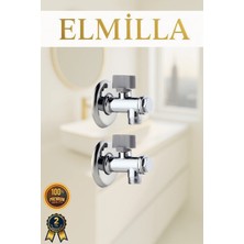 ELMİLLA Filtreli Ara Musluk Taharet Musluğu 2 Li Set