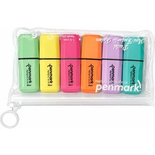 Penmark Mini Fosforlu 6 Lı Kalem