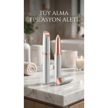 VeraGlobe Buğz Ince Uçlu Yüz ve Kaş Tüy Alma Epilasyon Cihazı Ergonomik Tasarım