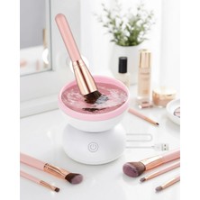 VeraGlobe Buğz Elektrikli Makyaj Fırçası Temizleyici USB ile Çalışan Otomatik Fırça Yıkama Makinesi