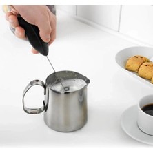 VeraGlobe Buğz Yumurcak Shop® El Çırpıcısı Pilli Mini Portatif Mutfak Mikseri Köpürtme Aleti