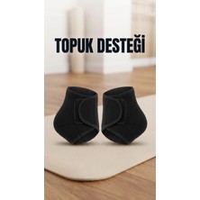 VeraGlobe Buğz 2'li Silikon Topuk Destekli Ortopedik Çorap - Ağrı Azaltan Ayak Bakım