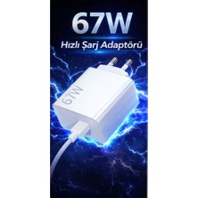Trendhane SG51 Type-C 67W (Watt) Hızlı Şarj Aleti Adaptörü Kablo (Set)