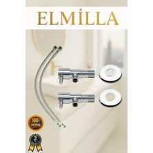 ELMİLLA Çubuklu Taharet Musluğu Seti 2 Li