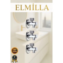 ELMİLLA Filtreli Ara Musluk Taharet Musluğu 3 Lü Set