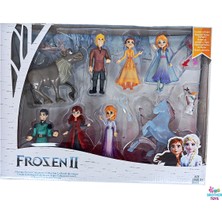 Brother Toys Oyuncak Elsa Anna Olaf Figür Frozen Karlar Ülkesi Oyun Seti 9'lu